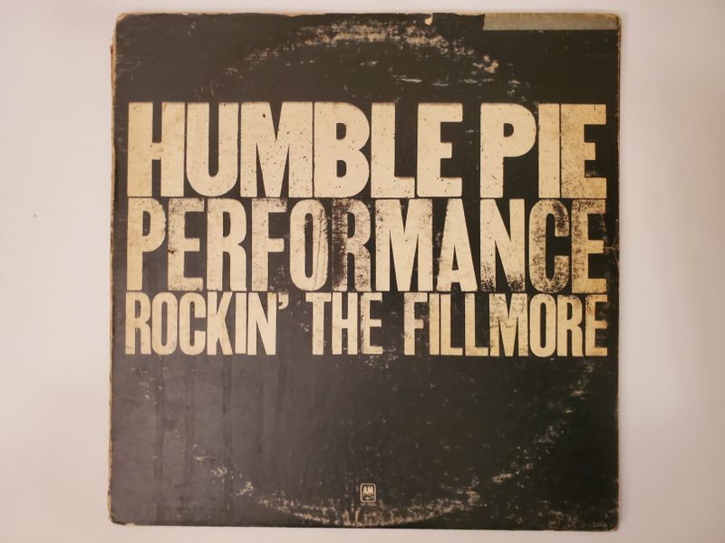 Humble Pie Performance: Rockin' the Fillmore vinyl record